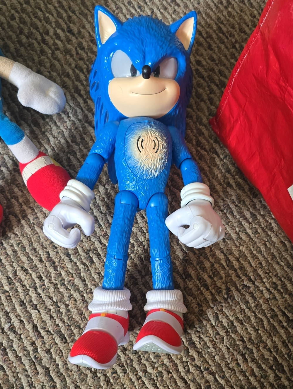 Sonic the Hedgehog Blue Action Figure - Kids Toy The Lot 10 Sonics